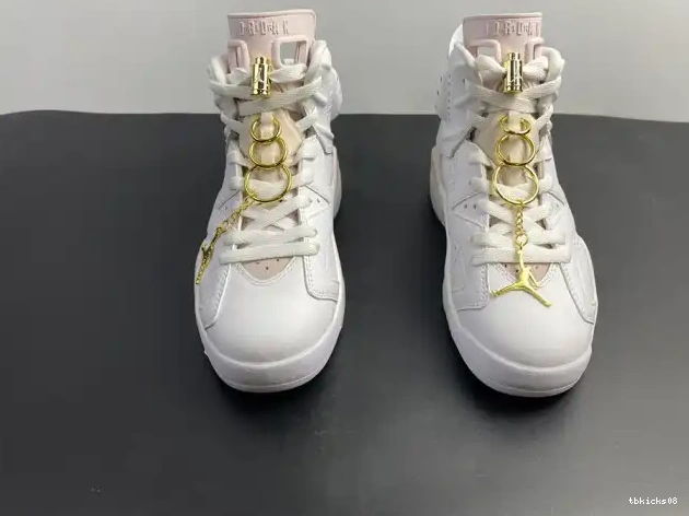 Cheap TBkick Jordan (W) 6 DH9696-100 Air Hoops Retro Gold 0420
